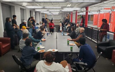 NJIT Hillier College of Architecture and Design “Meet The Professionals” Pizza Party Is A Great Success!