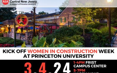 All AIA New Jersey Welcome at Women in Construction Event at Princeton University and Happy Hour at Yankee Doodle Tap Room