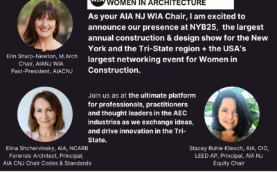 AIA New Jersey Women In Architecture Featured at New York Build Expo 2025 – REGISTER TODAY