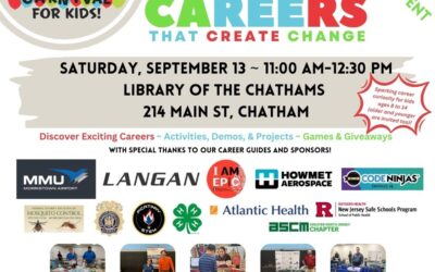 The American Institute of Architects New Jersey Emerging Professionals Committee will be presenting at the upcoming Career Carnival for Kids at Chatham Library on September 13th, 2025 