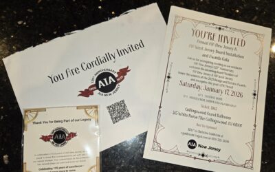 The AIA New Jersey Historic Archives Committee 125th Anniversary Task Force Creates Commemorative Gift for All Members