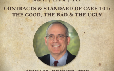 AIA NJ Small Firm Exchange Presents Contracts & Standard of Care 101: The Good, The Bad & The Ugly