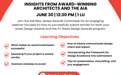 Submitting Successful Design Award Entries: Insights from Award-Winning Architects